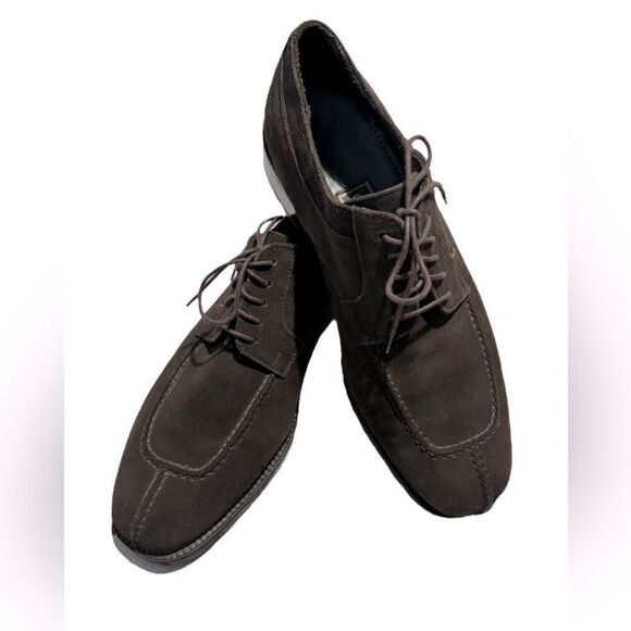 Cole Haan Suede NikeAir Sole Split-Toe Lace-up Oxford Sz 9 Perfect Condition - Picture 5 of 12